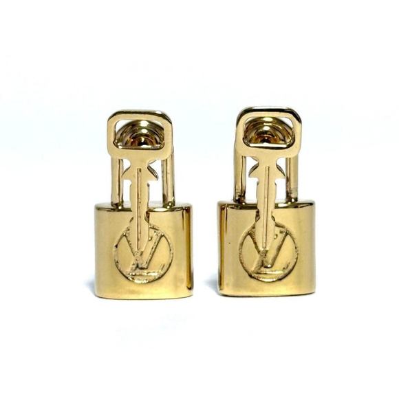 LOUIS VUITTON Silver Earrings - Picture 1 of 9